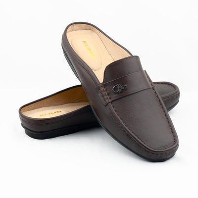 Men's Stylish Half-Shoe Cato- Chocolate