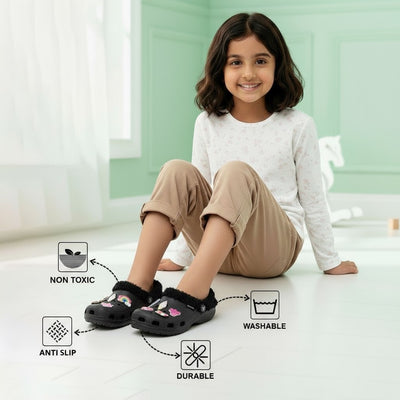 Ready Twist Winter Klogs - Black Beauty